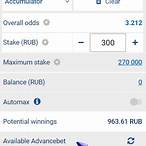 advance bet in 1xbet